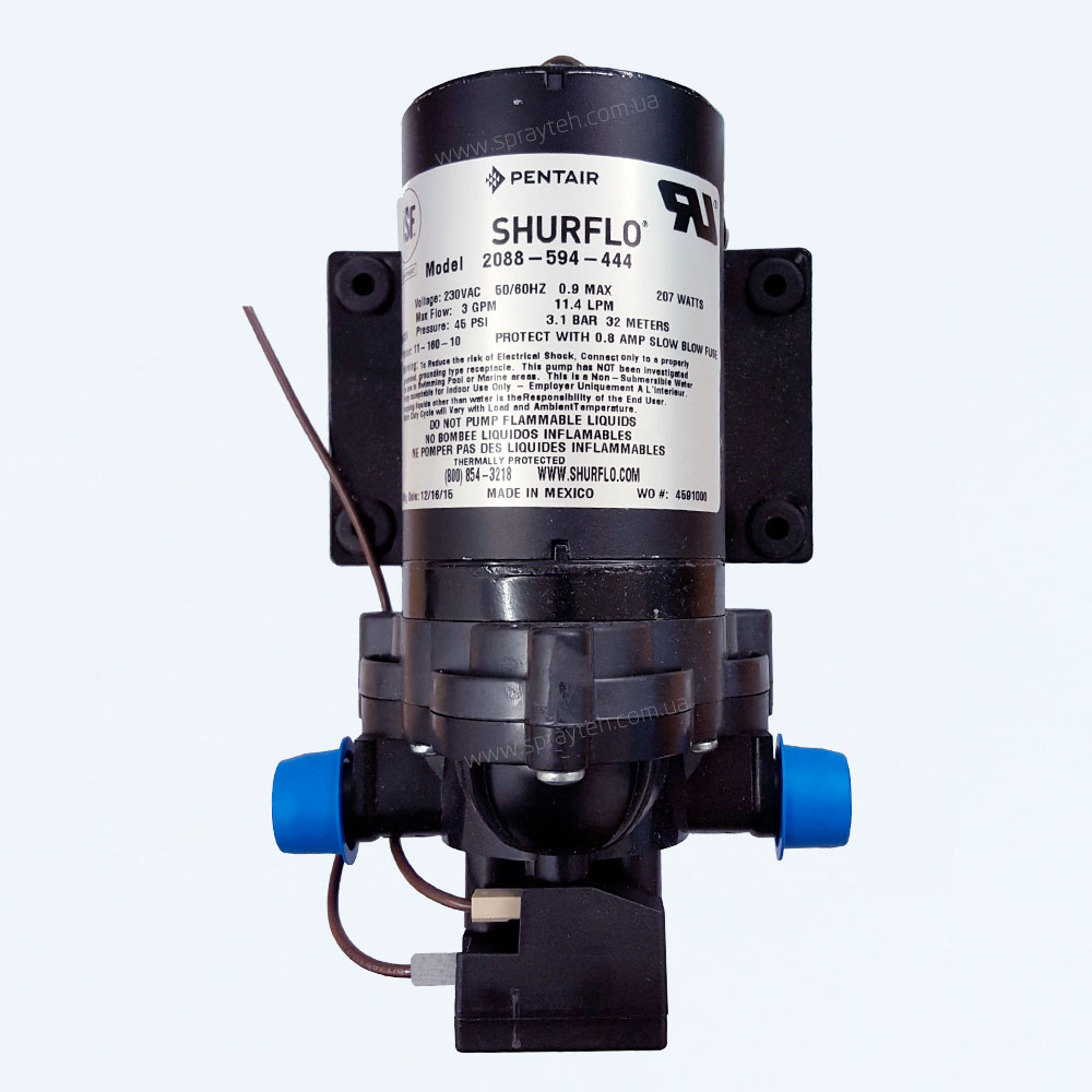 Діафрагмовий насос 220 V / 230 V Pentair Shurflo 2088-594-444