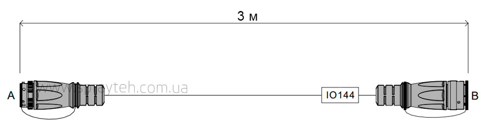 Кабель прямого підкоюченння 467305.110